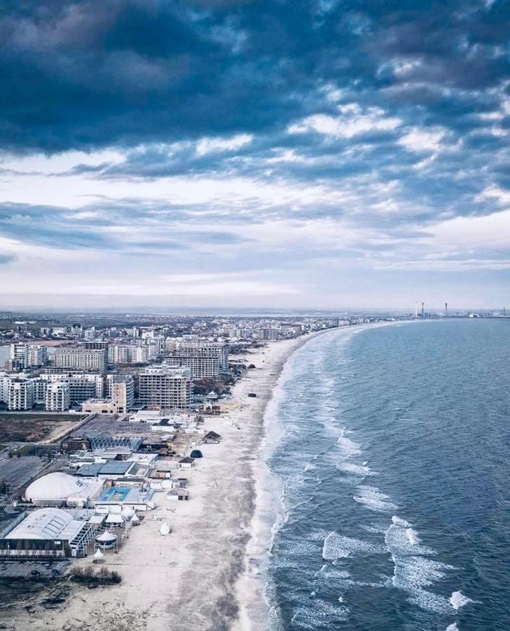 Wave 2 Mamaia Prima Linie Vedere La Mare 120Mp Năvodari Extérieur photo